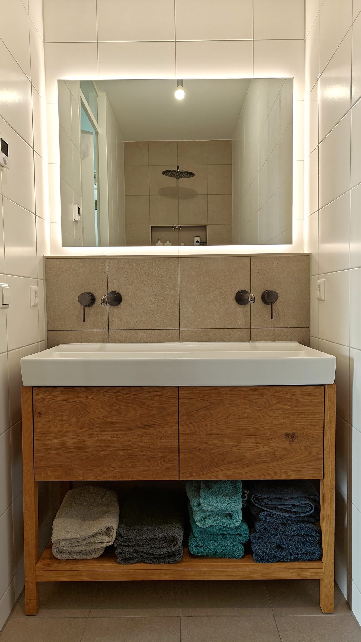 Kast Badkamer Eiken